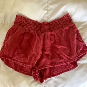 Red Billabong shorts
